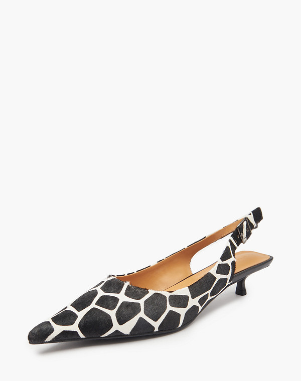 100-514611-0121 Туфли летние женские нат.кожа/нат.кожа черн/бел, Mascotte