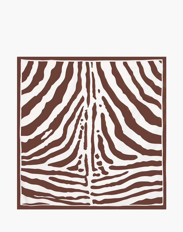 766-6113-2409 Платок женский корич, Mascotte