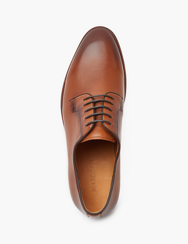 Premium коричневые мужские дерби MASCOTTE 22-412111-0109 | ракурс 5