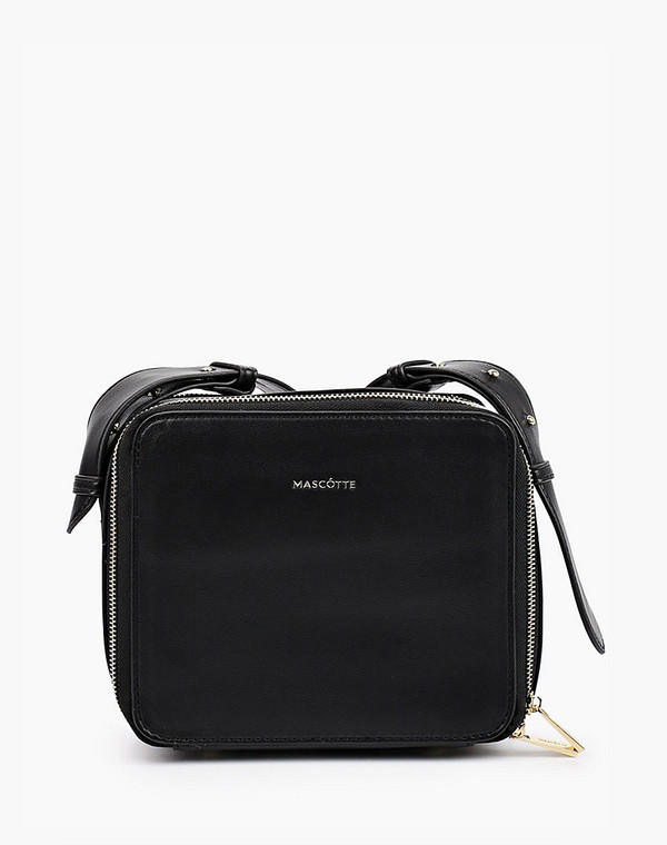 610-1203-602 Сумка женская и.кожа/текстиль черн, S, Mascotte