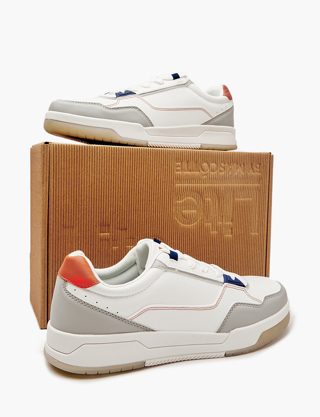 Белые мужские кеды MASCOTTE 18-412721-0601 | ракурс 6