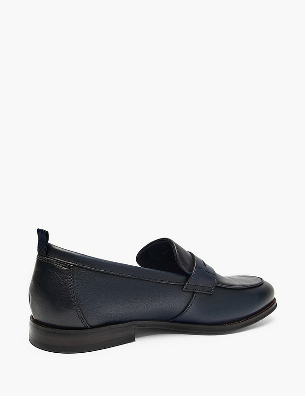 Синие мужские лоферы MASCOTTE 58-611111-0103 | ракурс 3