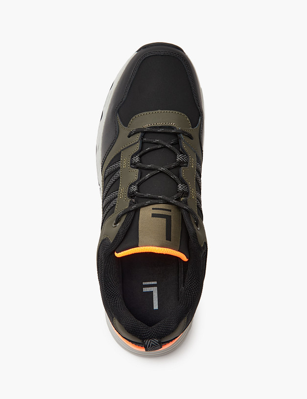 Черные мужские кроссовки MASCOTTE 189-322221-0604 | ракурс 4