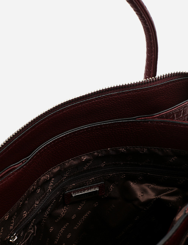Бордовая женская сумка MASCOTTE 660-0218-105 | ракурс 4