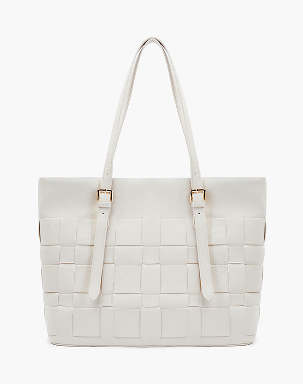 670-2111-608 Сумка женская и.кожа/текстиль беж, L, Mascotte