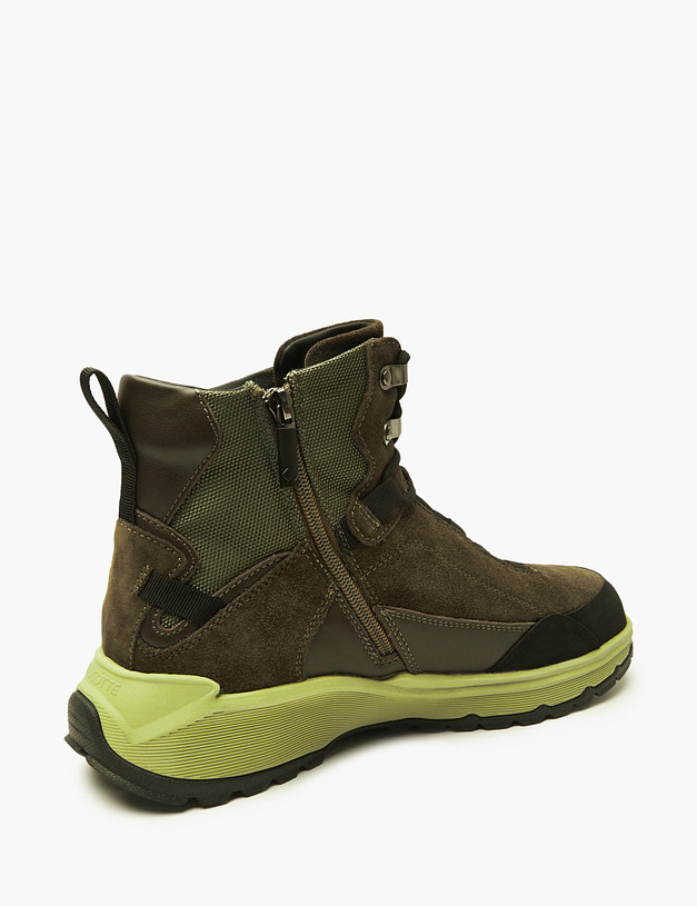 Оливковые мужские зимние хайкеры MASCOTTE 22-4232132-2227M | ракурс 6