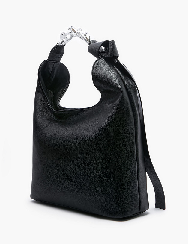 Черная женская сумка MASCOTTE 670-2212-602 | ракурс 3