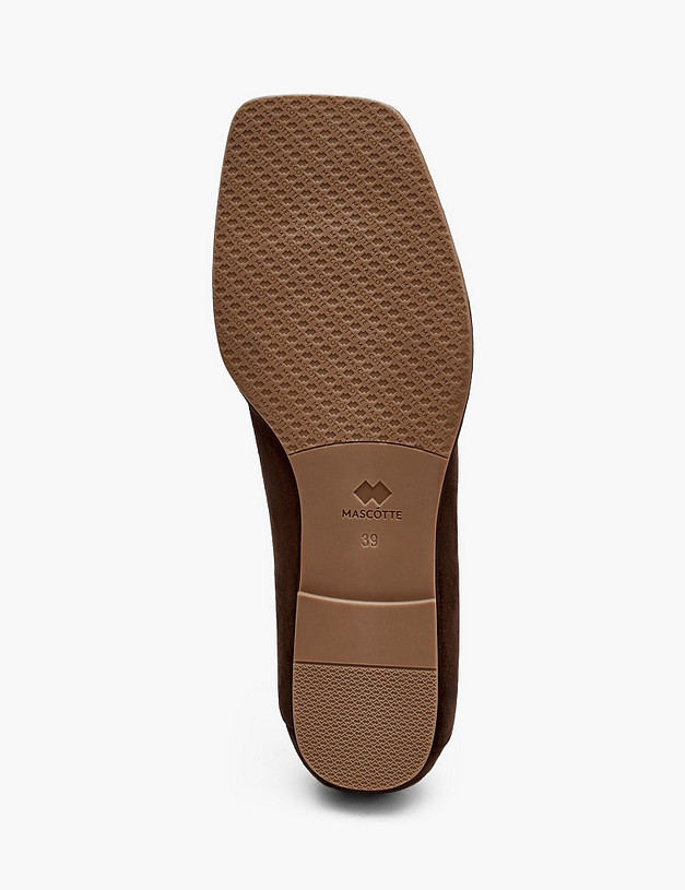 Коричневые женские лоферы MASCOTTE 234-614211-4690M | ракурс 5