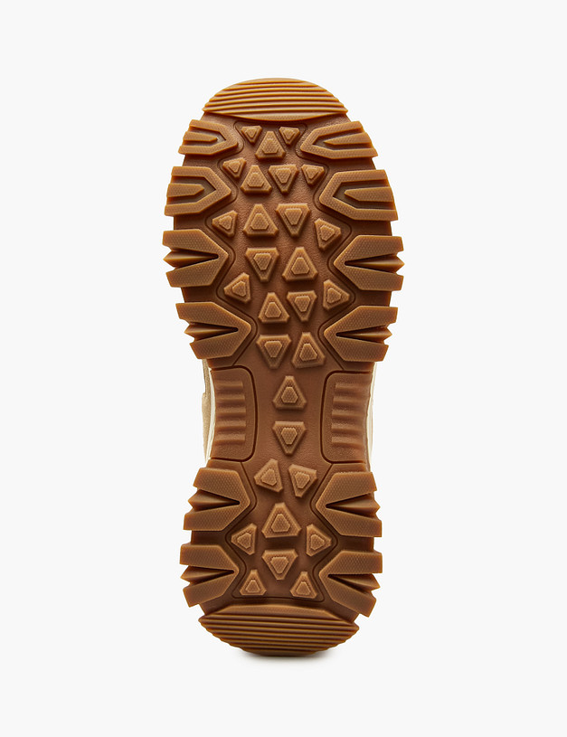 Молочные женские кроссовки MASCOTTE 189-520221-0601 | ракурс 5