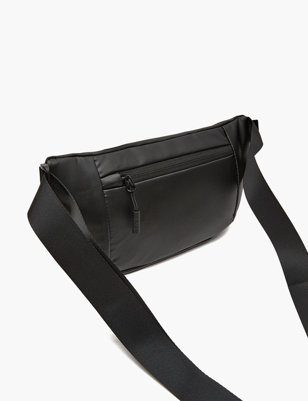 Черная мужская сумка MASCOTTE 649-4103-602 | ракурс 3