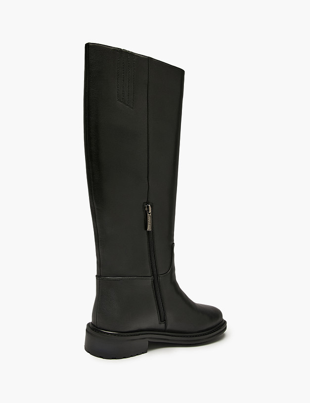 Черные женские сапоги MASCOTTE 175-5282432-3100M | ракурс 3