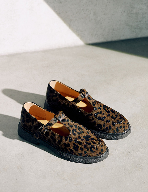 Коричневые женские туфли Мэри Джейн MASCOTTE 126-521511-0109 | ракурс 1