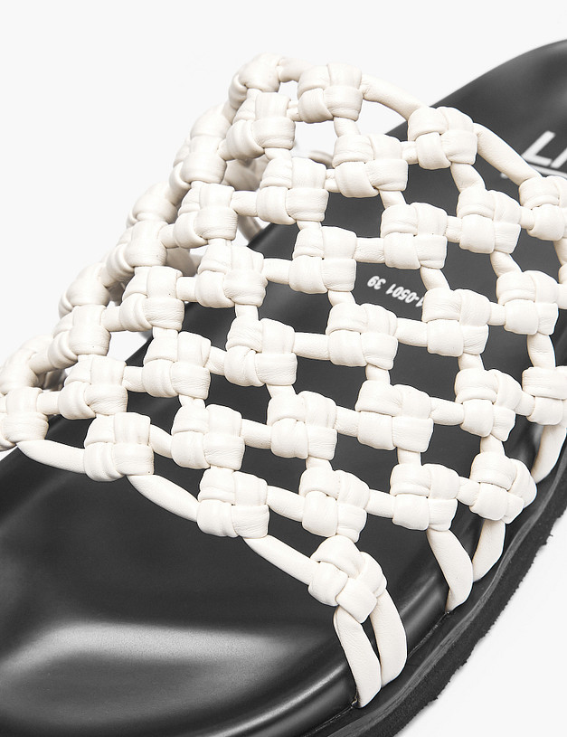 Молочные женские сабо MASCOTTE 234-611691-0501 | ракурс 6