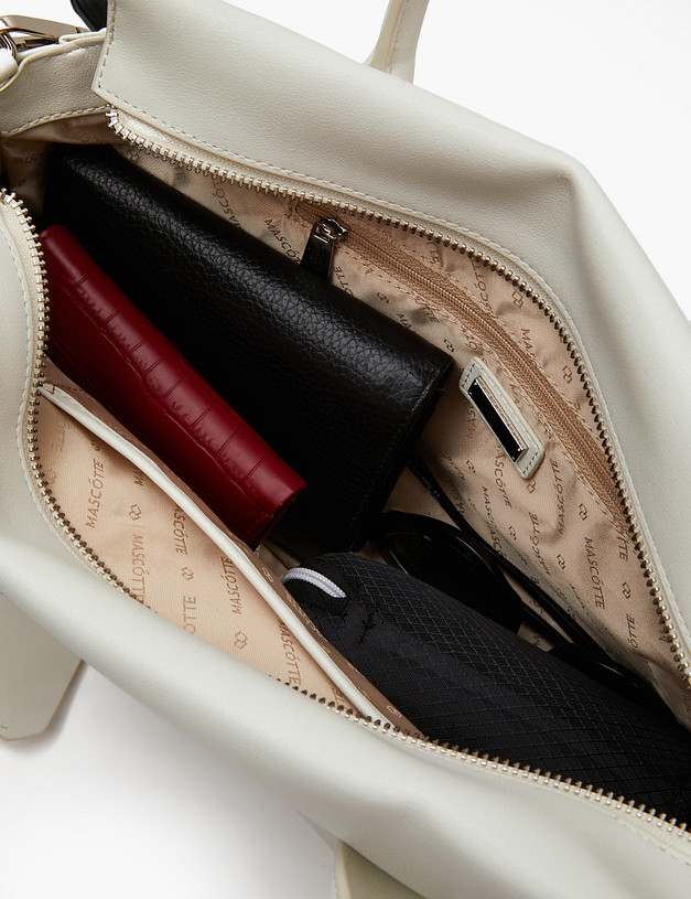 Белая женская сумка MASCOTTE 604-4159-601 | ракурс 7