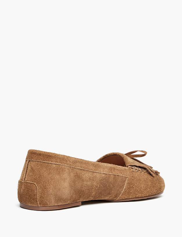 Коричневые женские мокасины MASCOTTE 126-6102591-6603M | ракурс 3