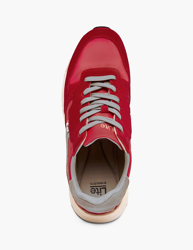 Красные мужские кроссовки MASCOTTE 64-6150822-0205 | ракурс 4