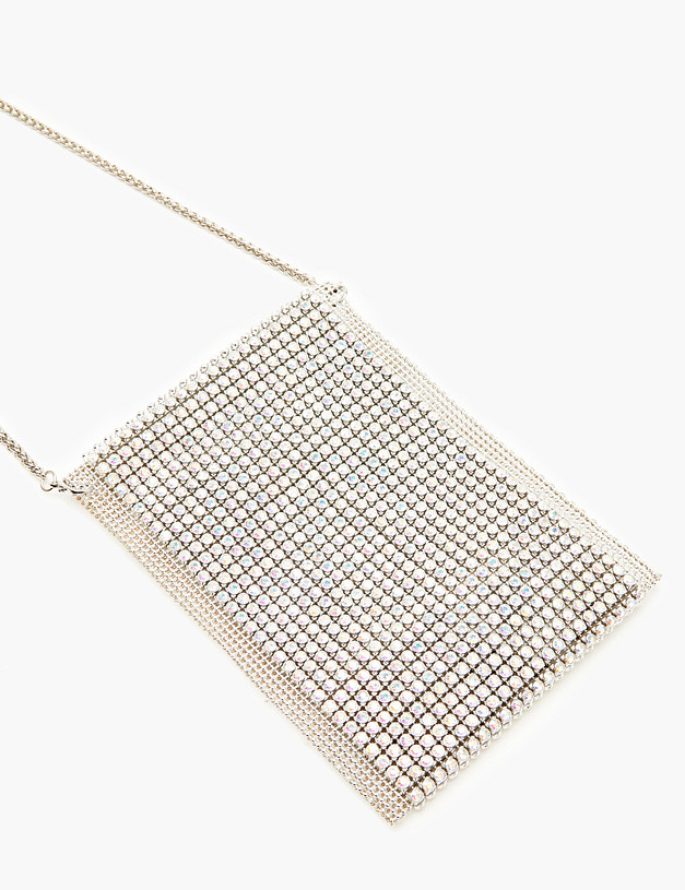 Серебристая женская сумка MASCOTTE 679-3213-7716 | ракурс 3