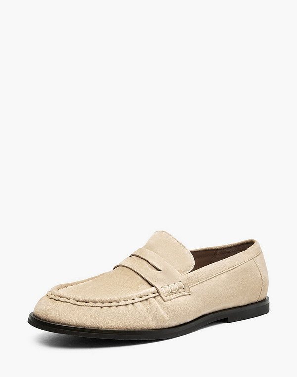 58-6101312-5611M Туфли женские велюр/нат.кожа св.беж, Mascotte