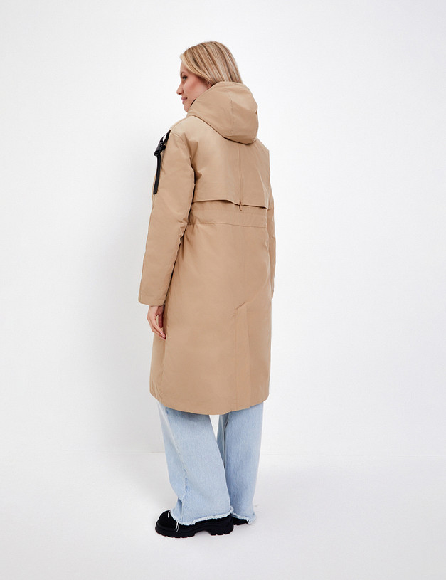 Бежевая женская куртка MASCOTTE 876-4211-2408 | ракурс 6