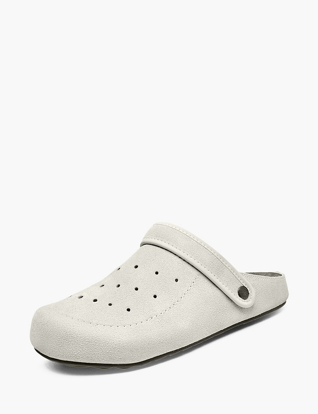 Молочные женские сабо MASCOTTE 98-612622-0201 | ракурс 2