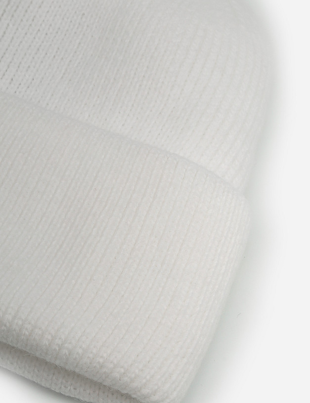 Белая женская шапка MASCOTTE 781-1217-7501 | ракурс 3