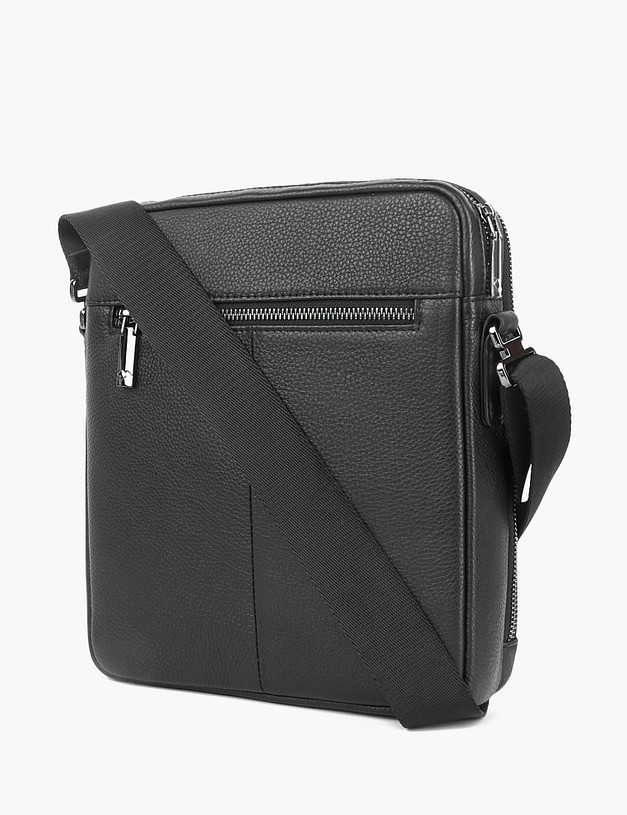 Черная мужская сумка MASCOTTE 622-2114-102 | ракурс 3