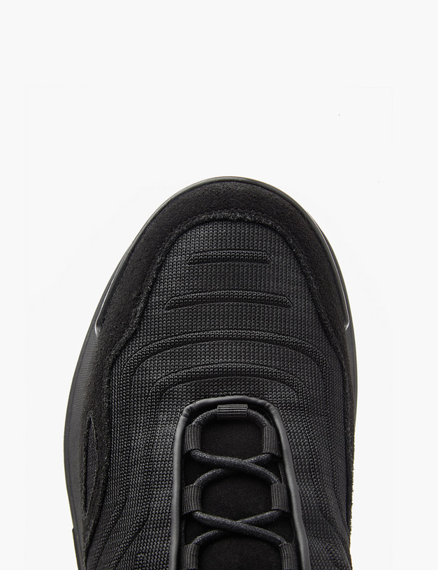 Черные утепленные мужские хайкеры MASCOTTE 189-3253353-0202 | ракурс 4 Черные утепленные мужские хайкеры MASCOTTE 189-3253353-0202 | ракурс 4