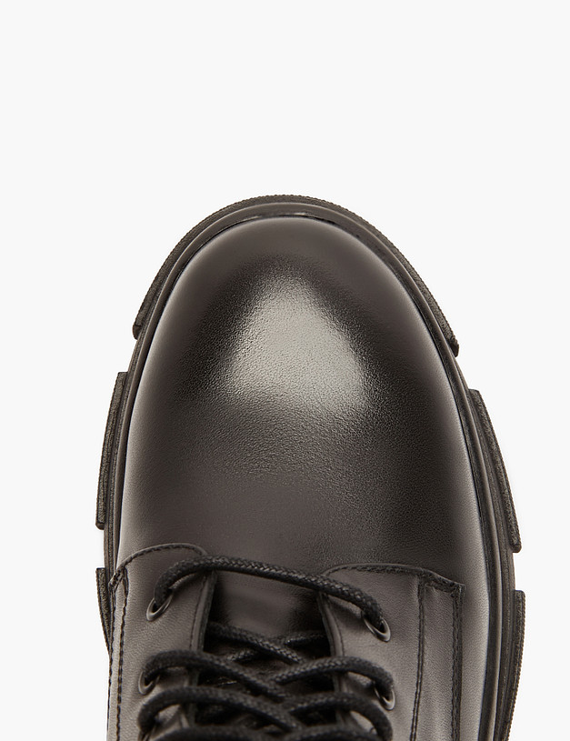 Черные женские зимние ботинки MASCOTTE 233-3201934-3100M | ракурс 4