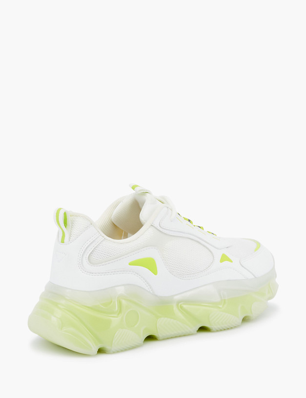 Белые женские кроссовки MASCOTTE 189-210821-0201 | ракурс 5