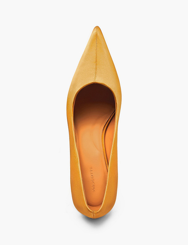 Желтые женские туфли MASCOTTE 126-522611-0218 | ракурс 4