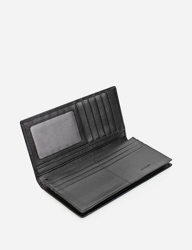 Черное мужское портмоне MASCOTTE 642-9224-102 | ракурс 3