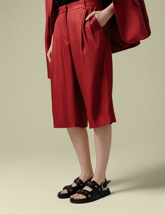 Черные женские сандалии MASCOTTE 233-21437118-3100M | ракурс 2