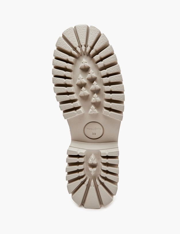 Серебристые женские полуботинки  MASCOTTE 15-410611-0216 | ракурс 6