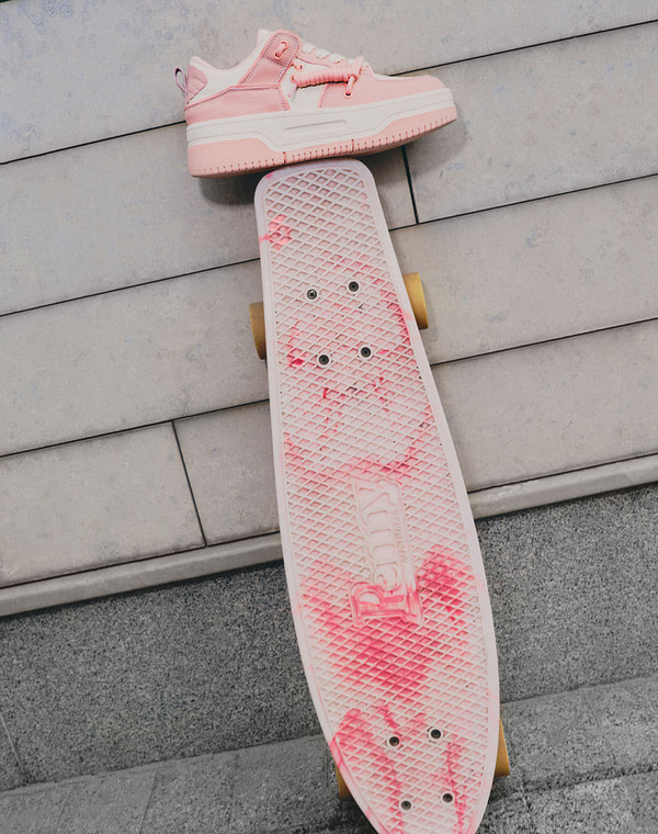 234-323823-0606 Полуботинки для активного отдыха женские кож.спилок/текстиль бел-розов., Mascotte Lite