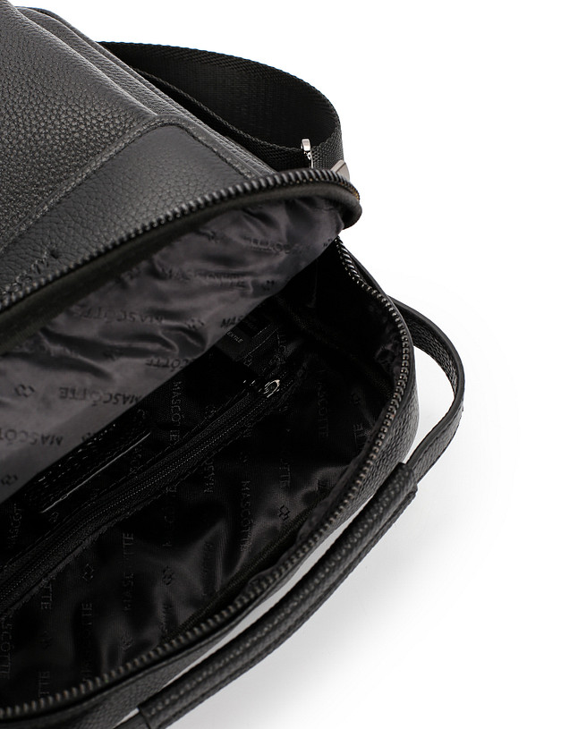 Черная мужская сумка MASCOTTE 602-1212-102 | ракурс 4