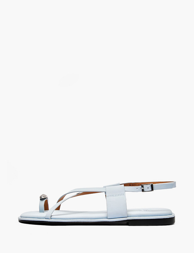 Голубые женские сандалии MASCOTTE 94-614711-1018M | ракурс 1