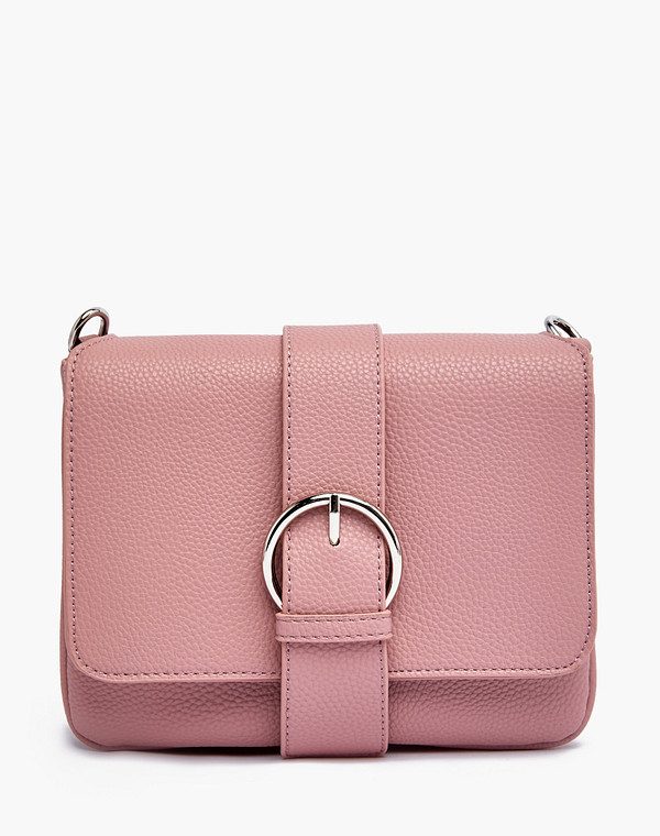 670-3111-607 Сумка женская и.кожа/текстиль розов., S, Mascotte