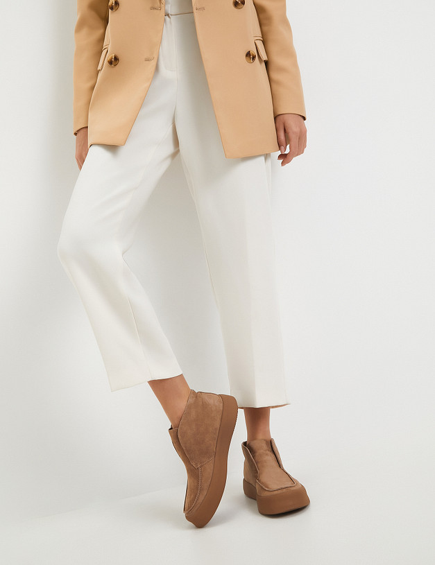 Бежевые женские дезерты MASCOTTE 22-3200622-3671M | ракурс 1 Бежевые женские дезерты MASCOTTE 22-3200622-3671M | ракурс 1