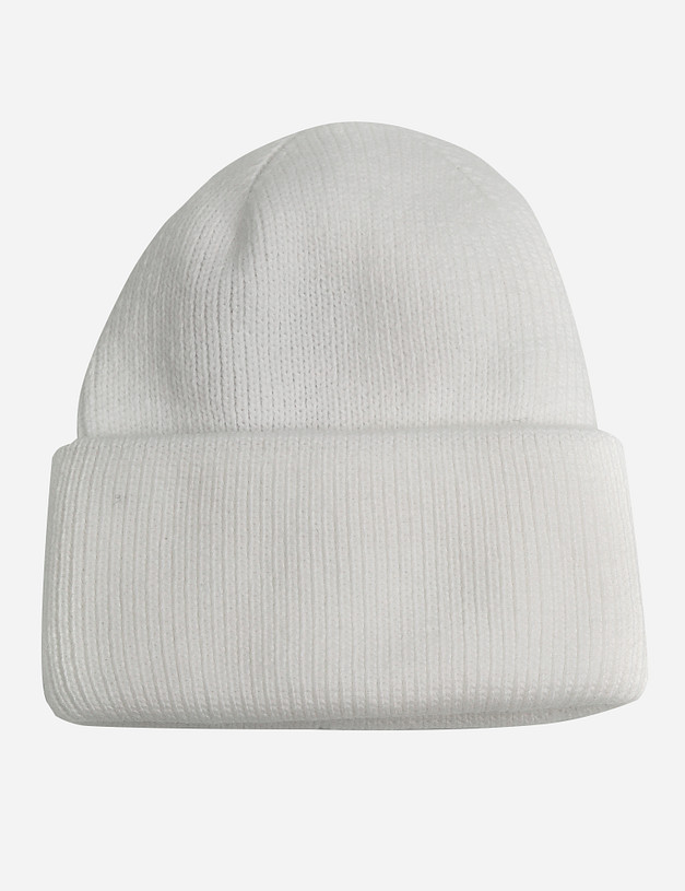 Белая женская шапка MASCOTTE 781-1217-7501 | ракурс 2