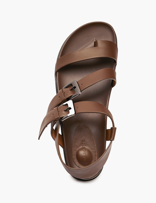 Коричневые женские сандалии MASCOTTE 100-516611-0109 | ракурс 7