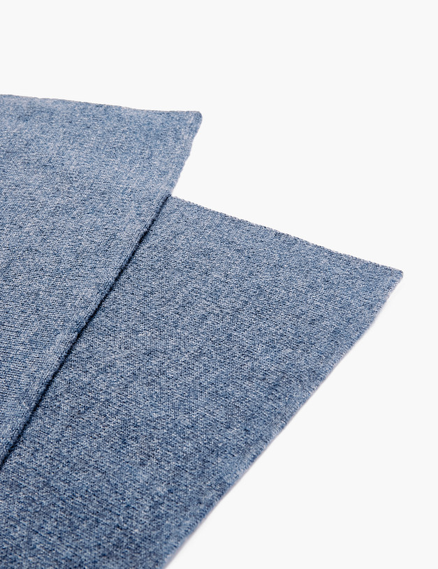 Серый мужской шарф MASCOTTE 766-2202-510 | ракурс 3