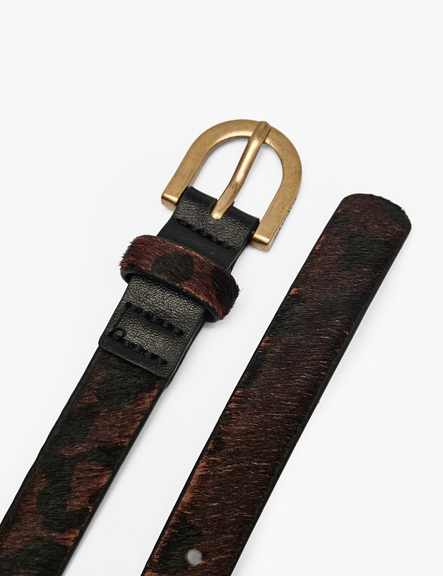 Коричневый женский ремень MASCOTTE 701-6109-0809 | ракурс 2