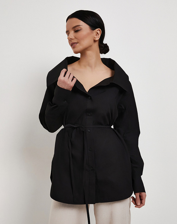 835-6106-2602 Блузка женская черн, Mascotte