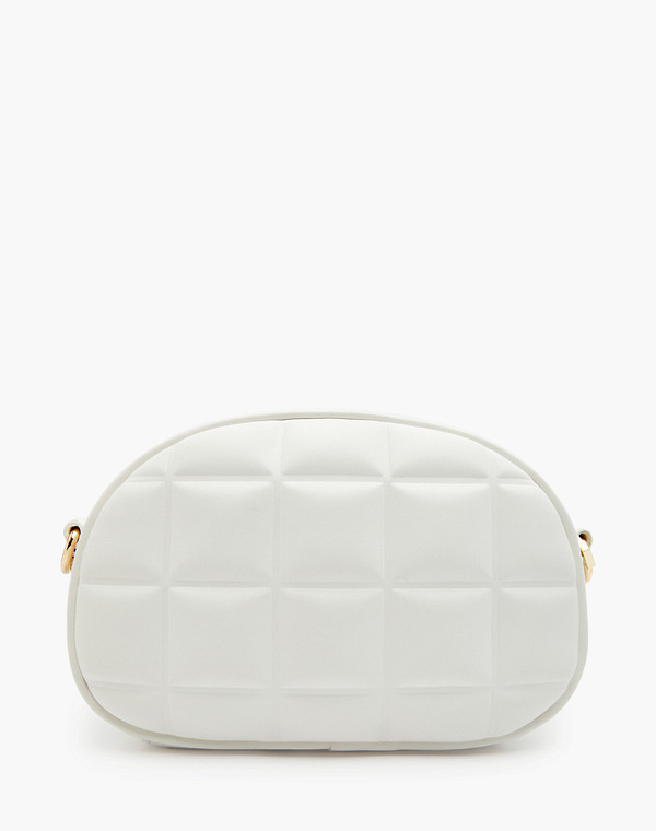 610-2207-601 Сумка женская и.кожа/текстиль бел, S, Mascotte