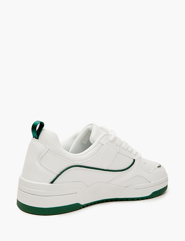 Белые мужские кроссовки MASCOTTE 158-410122-0601/04 | ракурс 4