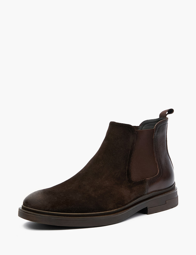 Коричневые мужские челси MASCOTTE 58-224426-0209 | ракурс 4