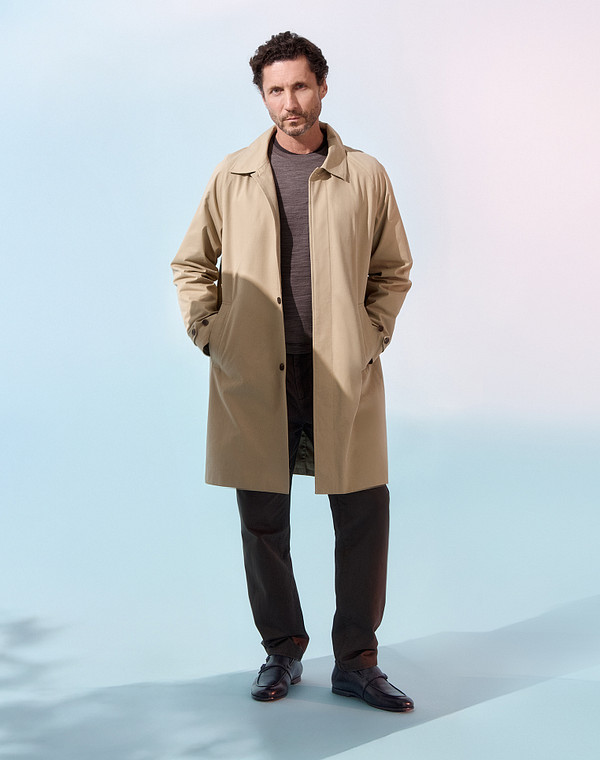 885-6113-2608 Плащ мужской беж, Mascotte