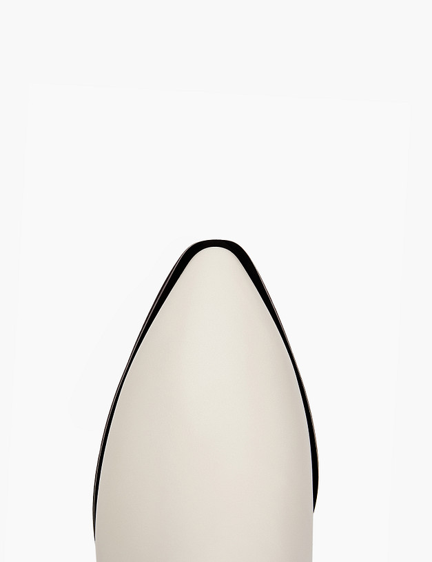 Молочные женские сапоги-казаки MASCOTTE 233-3205823-7115M | ракурс 6