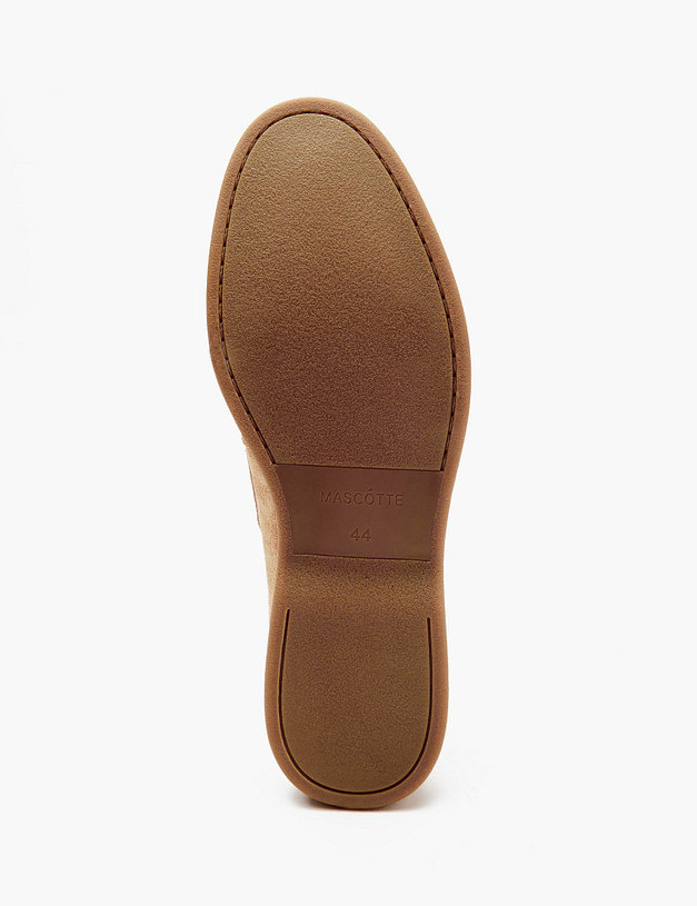 Бежевые велюровые мужские топ-сайдеры MASCOTTE 58-4111611-2210M | ракурс 6 Бежевые велюровые мужские топ-сайдеры MASCOTTE 58-4111611-2210M | ракурс 6