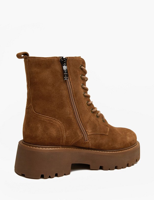 Коричневые женские зимние ботинки MASCOTTE 22-4240631-4642M | ракурс 4